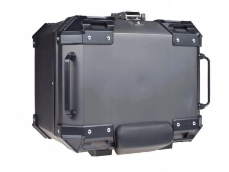 KUFER CENTRALNY MOTOCYKLOWY SZARY AWINA 35L 40X36X32,5