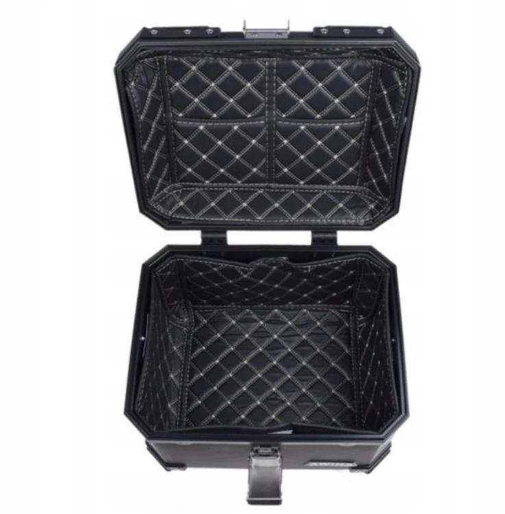 KUFER CENTRALNY MOTOCYKLOWY SZARY AWINA 35L 40X36X32,5