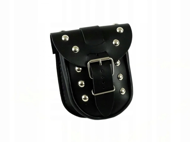 KUFER SKÓRZANY 71 CM ZAMEK ĆWIEKI KIESZONKI KAWASAKI SUZUKI YAMAHA HONDA