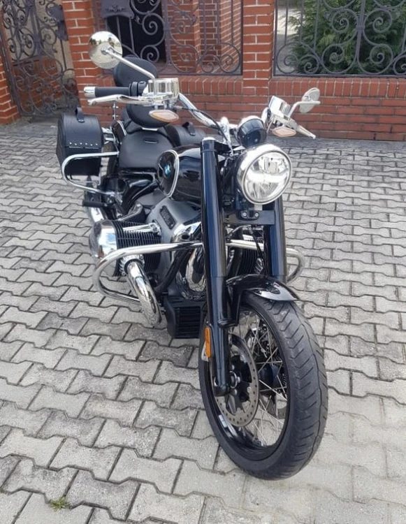 GMOLE PRZEDNIE PASUJĄ DO BMW R18, BMW R18 B, BMW R18 Roctane CZARNY POŁYSK