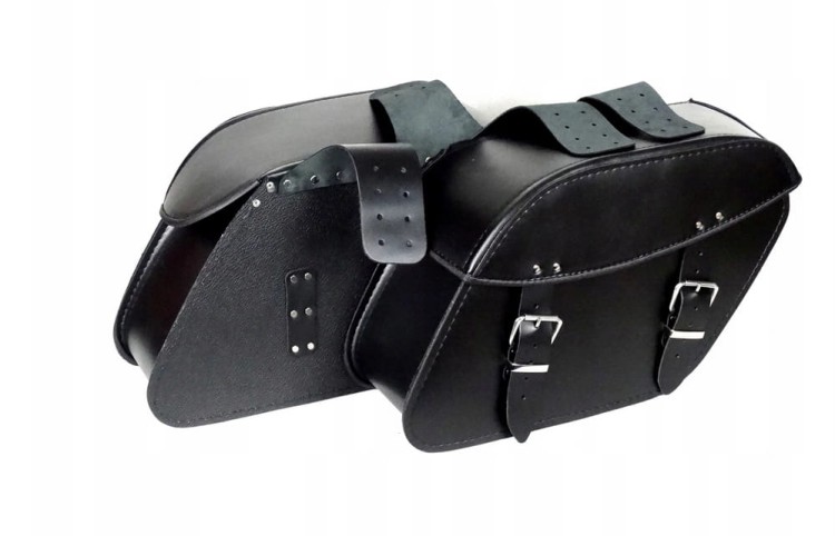 SAKWY SKÓRZANE BOCZNE GŁADKIE