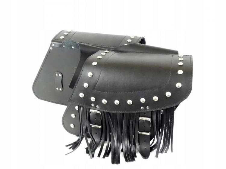 SAKWY BOCZNE 11L ĆWIEKI FRĘDZLE USZTYWNIONE 125 250