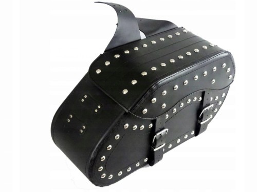 SAKWY SKÓRZANE SKÓRA BOCZNE DUŻE 24L MOTOMANIAK