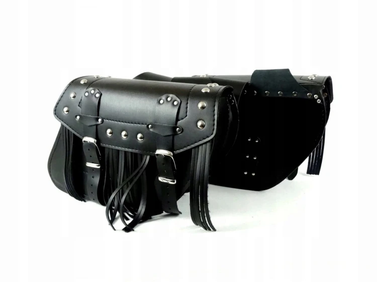 SAKWY BOCZNE 9 LITRÓW SKÓRA MOTOMANIAK