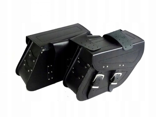 SAKWY BOCZNE 11 LITRÓW SKÓRA MOTOMANIAK