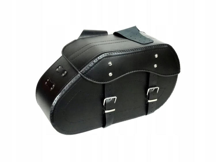 SAKWY SKÓRZANE SKÓRA BOCZNE DUŻE ORZEŁ 24L KAWASAKI SUZUKI YAMAHA HONDA