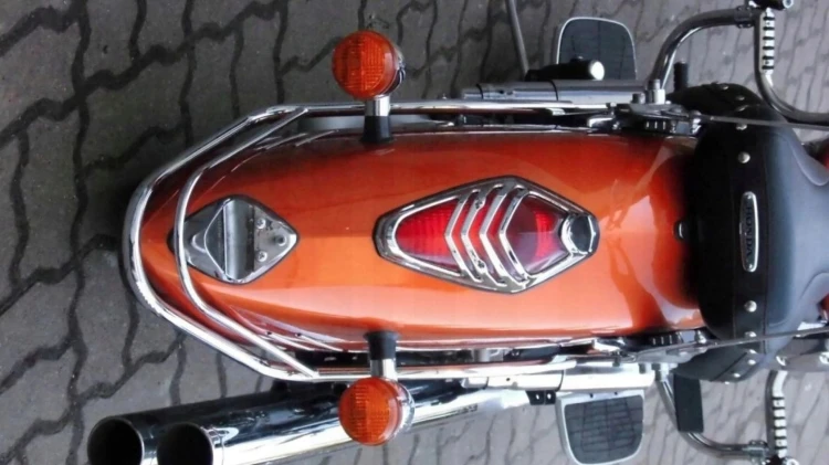 NOWY RELING TYLNY TYLIN TYŁ DEDYKOWANE DO HONDA VTX 1300 1800 CHROM