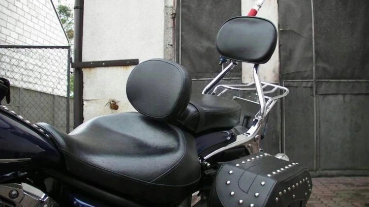 OPARCIE KIEROWCY DEDYKOWANE DO HONDA VTX RETRO CZARNE