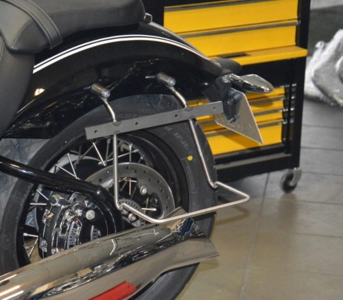 STELAŻE POD SAKWY PASUJĄ DO BMW R18 CZARNY POŁYSK