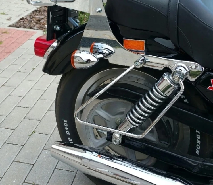 Stelaże pod sakwy do H-D Sportster (mocowane do amortyzatora)