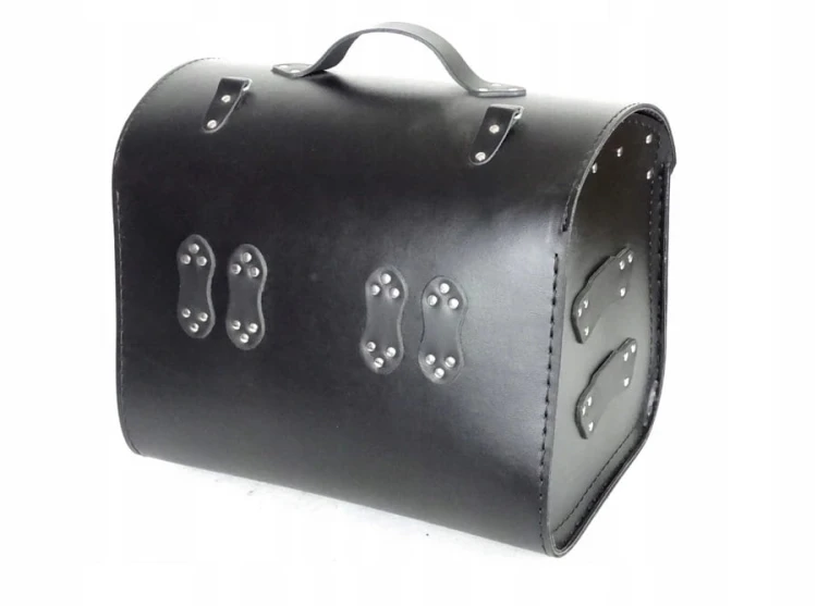 KUFER SKÓRZANY 36 CM GŁADKI CENTRALNY