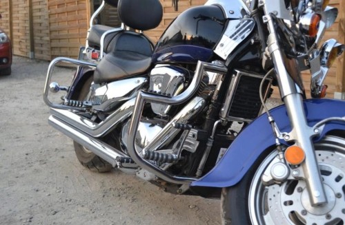 GMOLE PRZEDNIE Z PODNÓŻKAMI PASUJĄ DO SUZUKI VL 1500 INTRUDER 1500