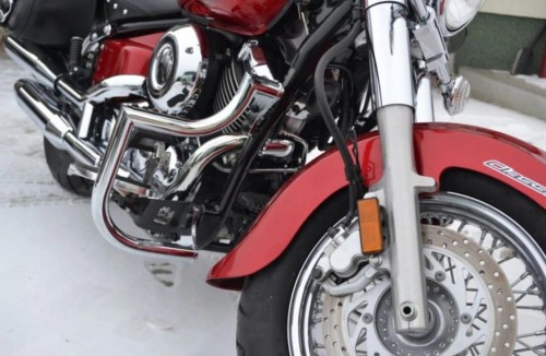 GMOLE PRZEDNIE Z PODNÓŻKAMI PASUJA DO YAMAHA DRAG STAR 650