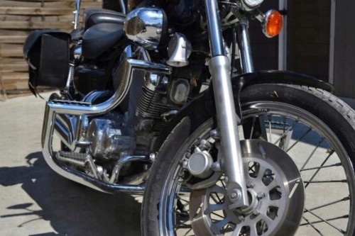 GMOLE PRZEDNIE Z PODNÓŻKAMI PASUJĄ DO YAMAHA VIRAGO 535