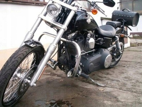 GMOLE PRZEDNIE HARLEY DYNA Wide Glide CHROM