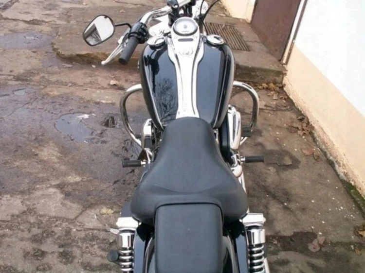 GMOLE PRZEDNIE HARLEY DYNA Wide Glide CHROM