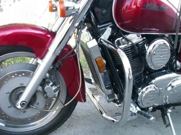 GMOLE PRZEDNIE HONDA SHADOW SABRE VT 1100 CHROM