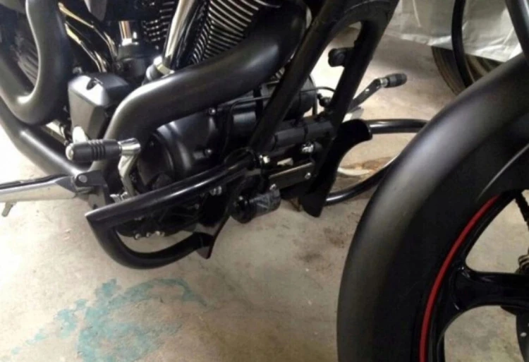 Gmole przednie YAMAHA Raider 1900 (krótkie) CZARNE