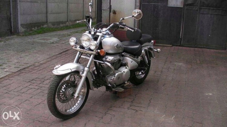 NOWY RELING NA PRZEDNI BŁOTNIK PASUJE DO SUZUKI INTRUDER 125