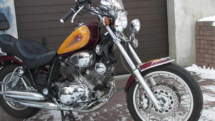 NOWY RELING NA PRZEDNI BŁOTNIK DEDYKOWANE DO YAMAHA VIRAGO 750 1100