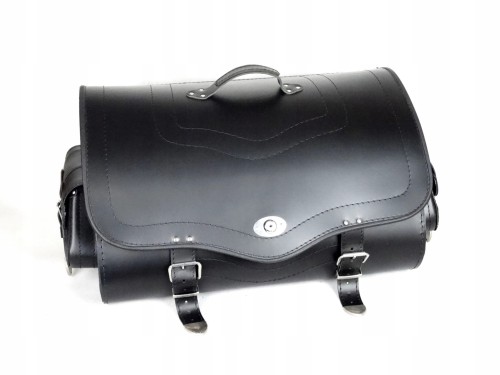 KUFER SKÓRZANE SKÓRA ZAMEK 55CM KAWASAKI SUZUKI YAMAHA HONDA