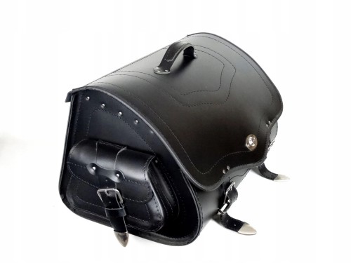 KUFER SKÓRZANE SKÓRA ZAMEK 55CM KAWASAKI SUZUKI YAMAHA HONDA